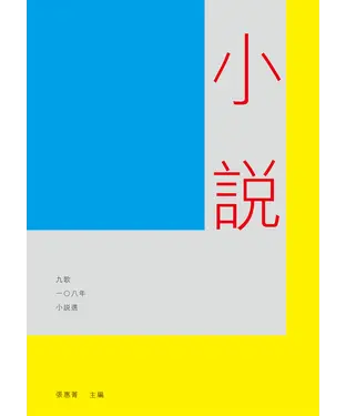 書封 九歌108年小說選